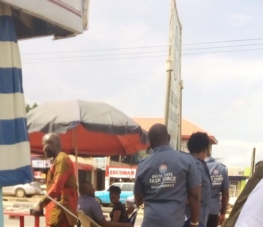 THE STORY: Environment Taskforce Extort Hawkers In Asaba