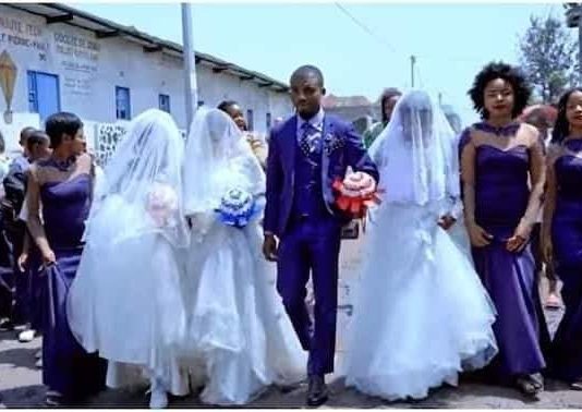 Man Marries Triplets On Same Day