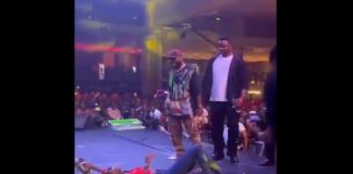 Davido Gift Female Fan Shoe, N2 Million During Performance