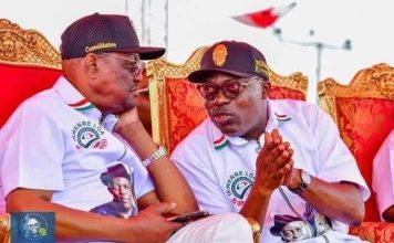 BREAKING NEWS: “You Can’t Be Rivers Governor Whether You Support Tinubu” — Wike Issues Stark Warning To Fubara