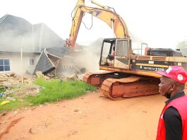 UPDATED: Delta Govt Demolishes Mikado Warehouse, Hotels Other Illegal Structures In Asaba