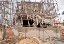 BREAKING NEWS: One Feared Trapped As Two-Storey Building Collapses