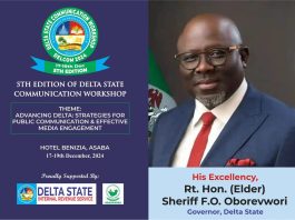 Oborevwori Approves Capacity Building Workshop For Media Appointees Between Dec. 17-19