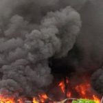 BREAKING NEWS: Fire Guts Police Mobile Force Armoury, Offices