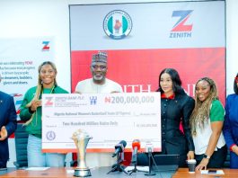 Zenith Bank Rewards D’Tigress With ₦200 Million For Historic AfroBasket Victory