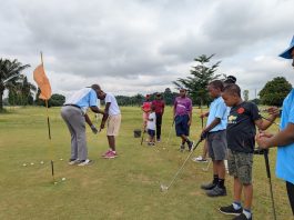 Children’s Golf Holiday Clinic Tees Off At IGCC With DSCTDA Support