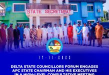 Delta Councillors’ Forum Rallies APC Leadership Ahead Of 2027 Elections