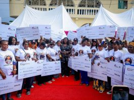 Speaker’s Wife Celebrates Birthday With ₦60 Million Empowerment For 150 Market Women