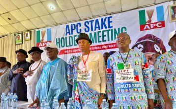 2027: Delta Central APC Stakeholders Reaffirm Loyalty To President Tinubu, Governor Oborevwori