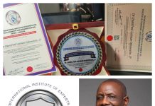 Delta Bureau DG, Oghenesivbe, Inducted As Distinguished Fellow Of IIEPEA Canada-Nigeria