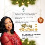Uboh Urges Nigerians To Embrace Love, Sharing At Christmas