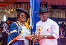 UNIDEL Honours Delta Speaker Guwor At Maiden Convocation