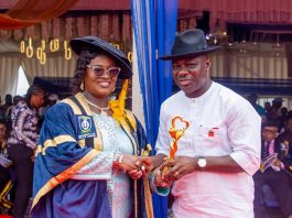 UNIDEL Honours Delta Speaker Guwor At Maiden Convocation