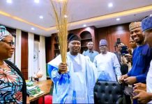 BREAKING NEWS: Adamawa Governor Fintiri Dumps PDP, Defects To APC