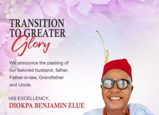 Dr. Osuoza Mourns Passing Of Former Deputy Governor, Chief BSC Elue