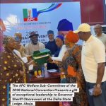 Oborevwori Honoured For Selfless Leadership At APC Convention