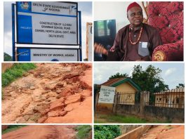 OUTRAGE: Delta Monarch Cries Out Over Abandoned Road, Ravaging Erosion