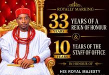Obi Nkebakwu III Celebrates 33 Years on Throne, 10 Years Of Official Recognition As Ugboba Kingdom Marks Decade Of Progress