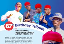 Osuoza Celebrates Okowa At 67, Hails Former Governor’s Enduring Legacy Of Leadership