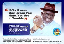 If God Loves the Person You Hate, You Are in Trouble