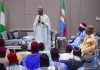 Gwoza Emir, Stakeholders Endorse APC Deputy Governorship Nominee During Visit To Zulum