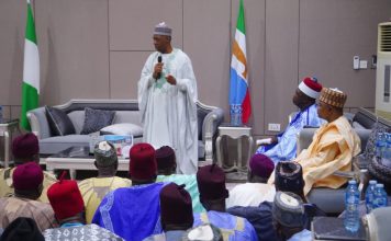 Gwoza Emir, Stakeholders Endorse APC Deputy Governorship Nominee During Visit To Zulum