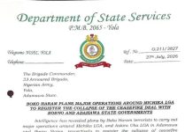 BREAKING NEWS: Fresh Fear In Adamawa, Borno Over DSS Leaked Memo