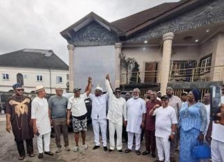 Senator Joel-Onowakpo, Diden Reconcile, Rally Support for Delta South APC