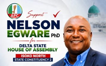 2027: Group Backs Dr. Egware For Isoko North Constituency II