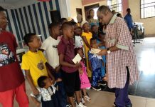 Pastor Akpan-Isong Extends Back-to-School Support To 40 Children