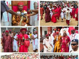 Over 20 Monarchs Honour Agbogidi Obi Nduka As Issele-Uku Celebrates 10th Ine Aho Festival