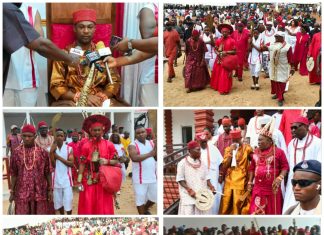 Over 20 Monarchs Honour Agbogidi Obi Nduka As Issele-Uku Celebrates 20th Ine Aho Festival