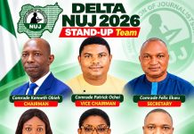 DELTA NUJ 2026: STAND-UP Team Unveils Agenda, Pledges Unity, Welfare, Institutional Reforms