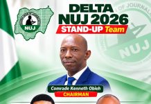 BREAKING NEWS: Ika Chapel Endorses STAND UP TEAM Ahead Of Delta NUJ Election