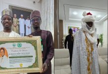CONYWIGG Confers Northern Youth Shield Title On Dr. Simon