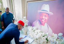 Okowa Visits Uduaghan Family, Says Former Governor’s Death Deeply Felt