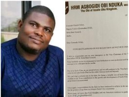 Obi Of Issele-Uku Celebrates Ochei’s Election As Delta NUJ Vice Chairman
